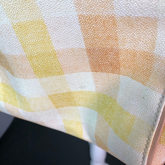 Dooney & Bourke Triple Zip Crossbody in Yellow - Picture 4 of 7